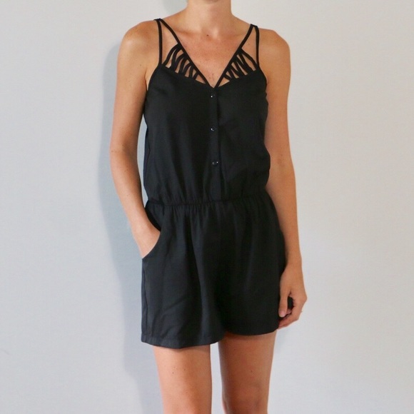 Altar'd State Pants - Altar’d State Black Romper